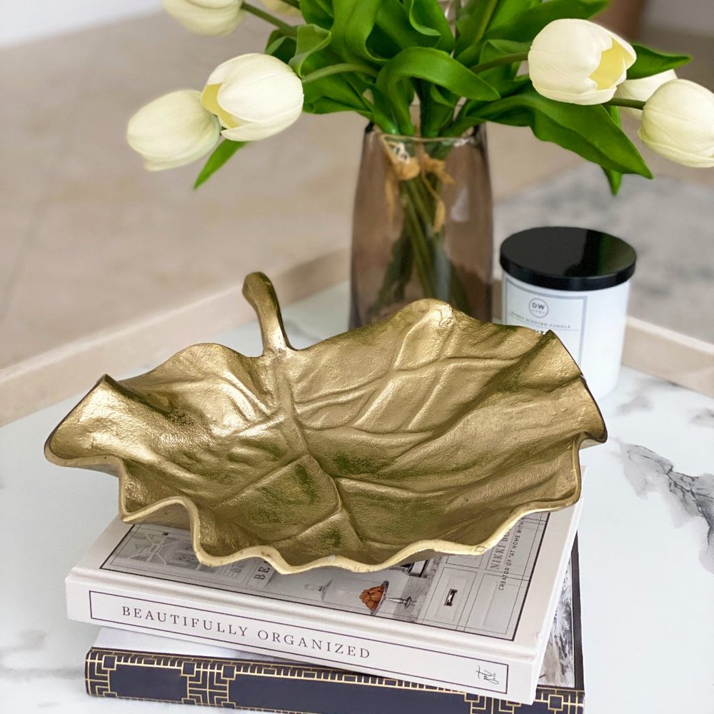 Gold Leaf Tray